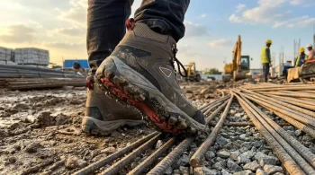 Além da Conformidade: A Engenharia e Psicologia do Calçado de Construção
