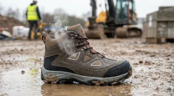 حرب الجبهتين: لماذا تعتبر التهوية بنفس أهمية مقاومة الماء في أحذية السلامة