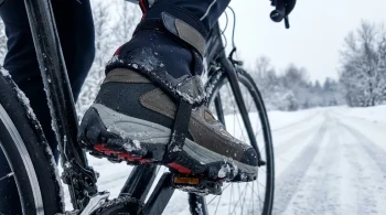 如何设计冬季骑行鞋以保持脚踝干燥温暖：材料与设计策略