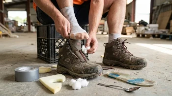 紧急足部救援：零成本策略，让你在穿着不合脚的靴子时也能度过工作日