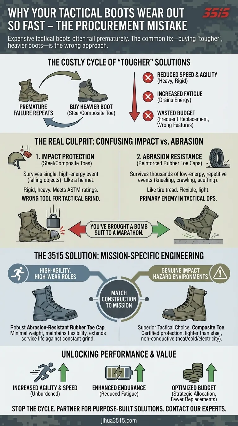 Почему ваши тактические ботинки так быстро изнашиваются — и ошибка в закупках, стоящая за этим Визуальное руководство