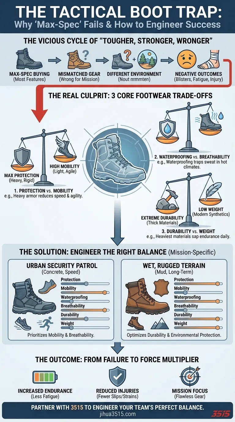 チームが新しいタクティカルブーツを嫌う理由：本当に重要なことのバイヤーズガイド ビジュアルガイド