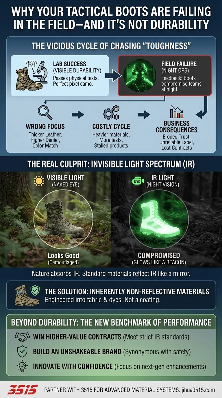 Warum Ihre taktischen Stiefel im Einsatz versagen – und es liegt nicht an der Haltbarkeit Visuelle Anleitung