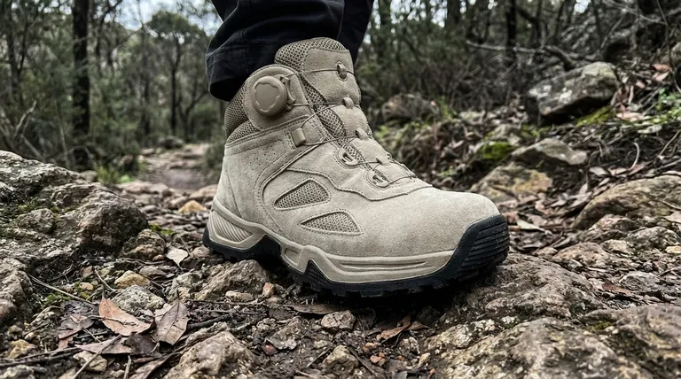 Oltre la Scheda Tecnica: Perché i Tuoi Stivali Tattici e da Outdoor Falliscono (e Come Costruirli Correttamente)