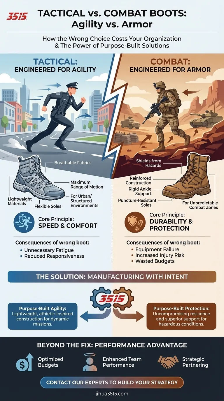 전술화 vs. 전투화: 잘못된 선택이 조직에 미치는 비용 시각적 가이드