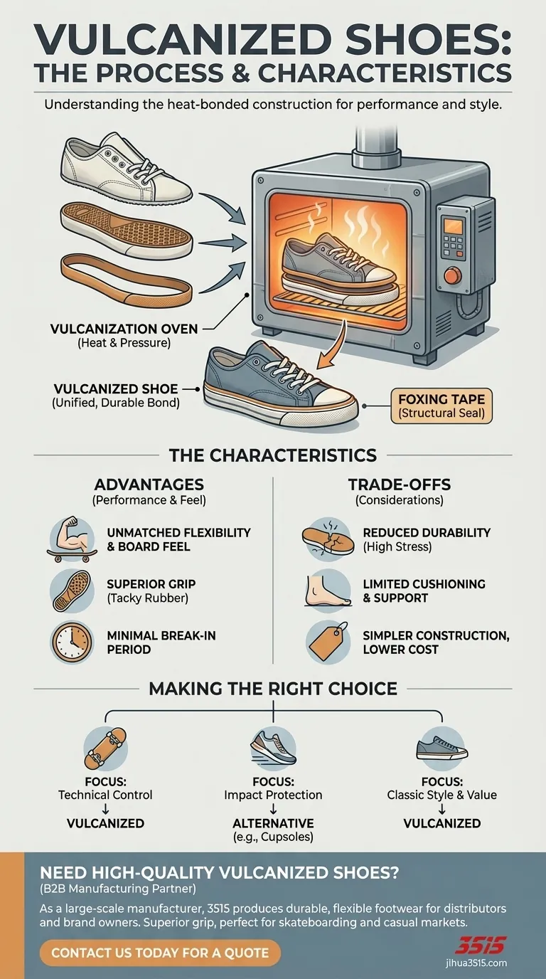 Quelles sont les chaussures vulcanisées et quelles sont leurs principales caractéristiques ? Un guide des chaussures souples et adhérentes Guide Visuel