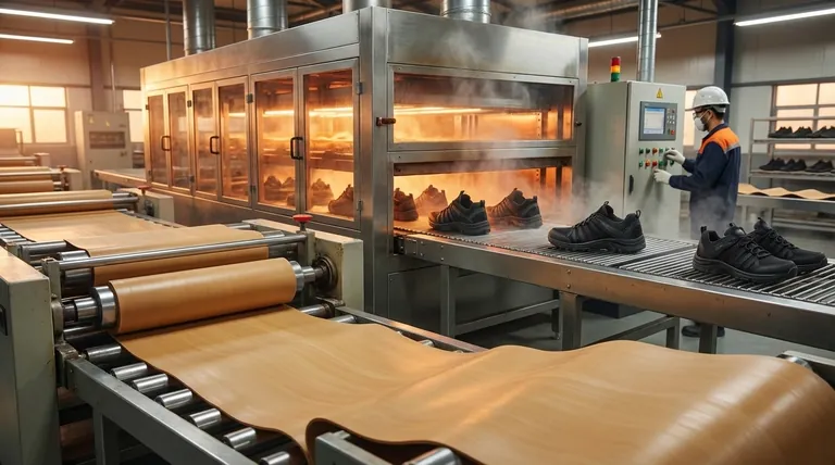 ¿Cómo se fabrica la suela de los zapatos vulcanizados? Descubra el proceso de unión a alta temperatura