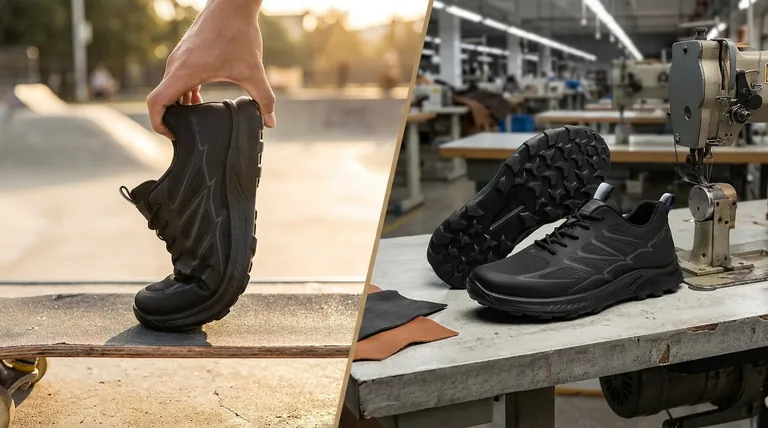 Quelle est la principale différence entre les chaussures à semelle collée et les chaussures vulcanisées ? Choisissez la bonne construction pour vos besoins.