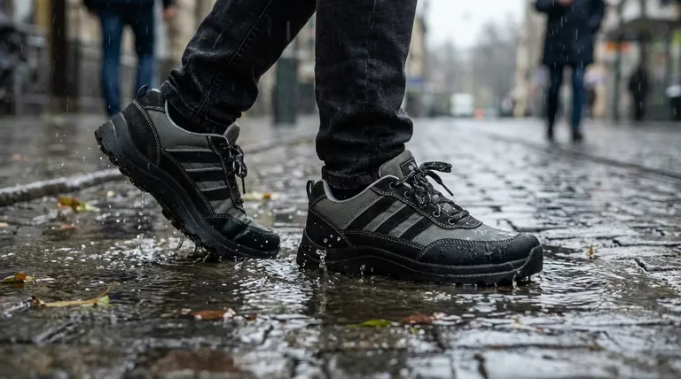 Que faut-il considérer lors du choix de chaussures pour temps humide ? Caractéristiques clés pour des pieds secs et sûrs