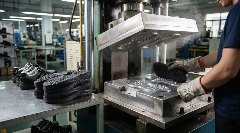 Quels matériaux et équipements sont nécessaires pour fabriquer une semelle extérieure en caoutchouc ? Les 4 éléments essentiels pour des chaussures durables