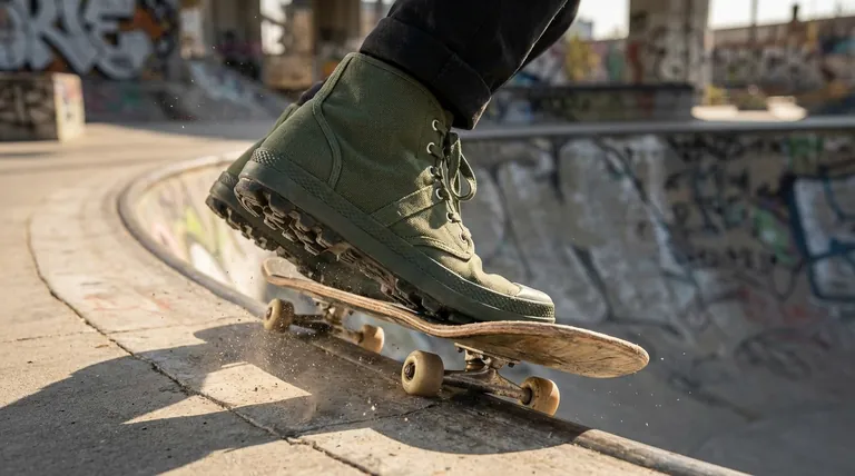 Quels sont les avantages des semelles vulcanisées ? Flexibilité et adhérence inégalées pour le skate et le port décontracté