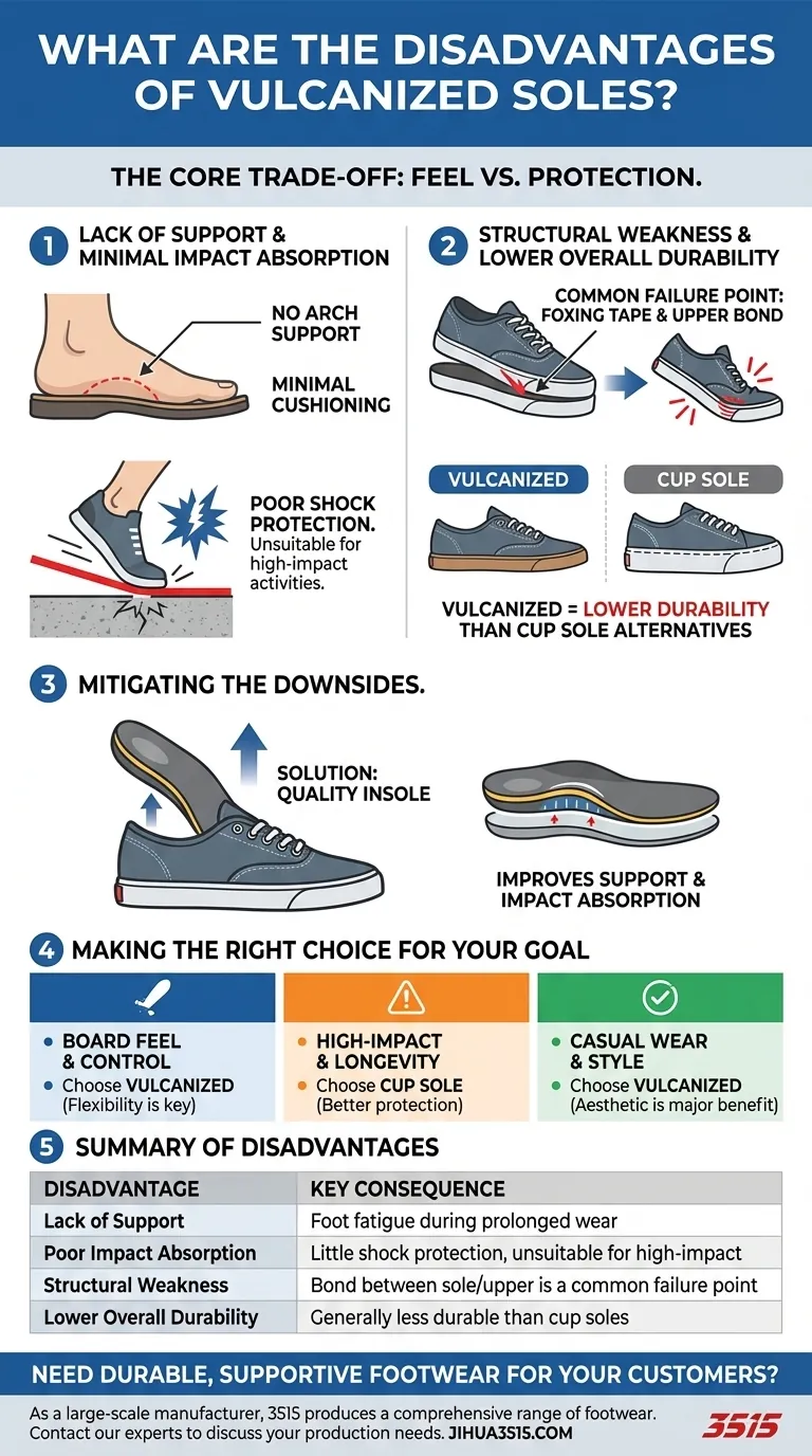 ¿Cuáles son las desventajas de las suelas vulcanizadas? Falta de soporte y durabilidad explicadas Guía Visual