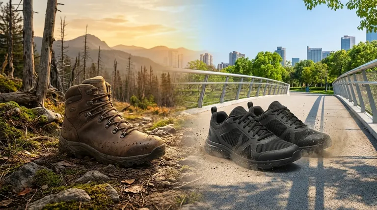 Quels matériaux sont utilisés pour la tige d'une chaussure de marche ? Choisissez le bon équilibre pour votre marche