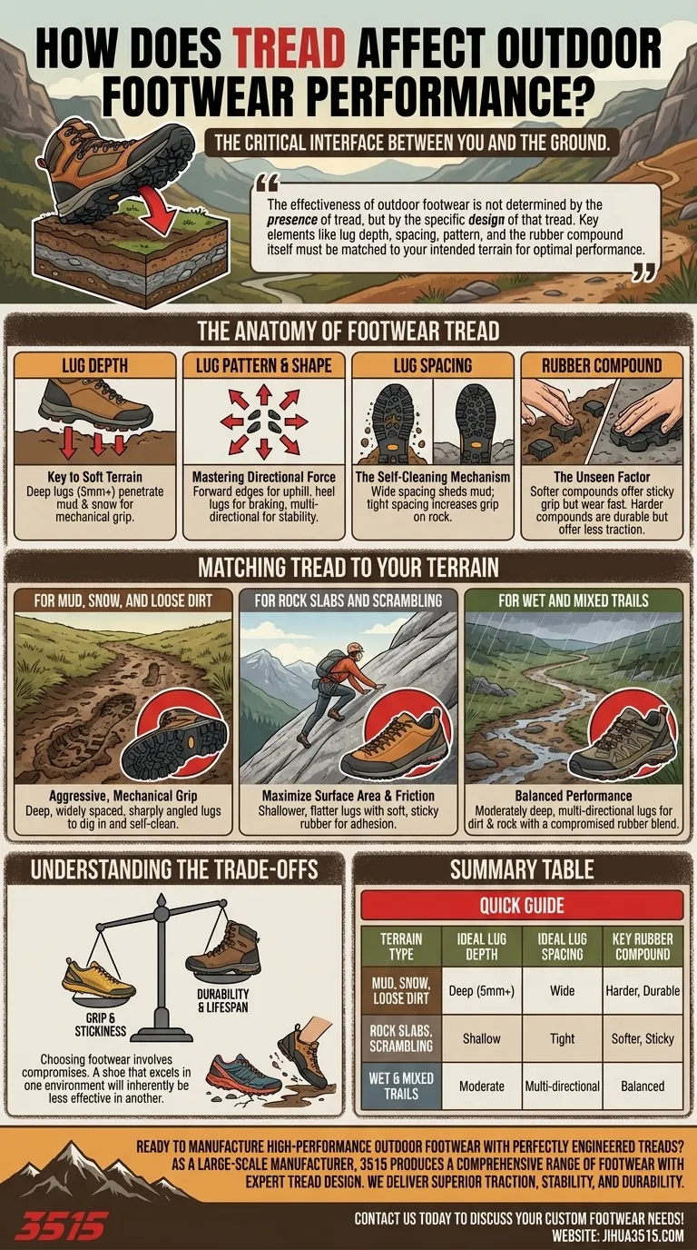 Comment la semelle extérieure affecte-t-elle les performances des chaussures d'extérieur ? Maximiser la traction et la stabilité Guide Visuel