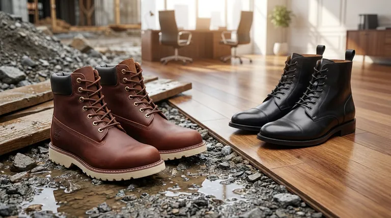 Quelles sont les principales différences entre les bottes à semelles en cuir et en caoutchouc ? Choisissez la bonne semelle pour vos besoins