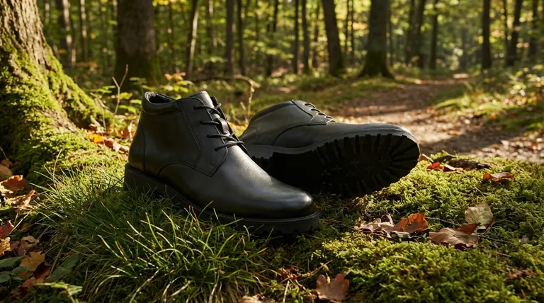 Quel type de semelle est préférable pour un sol plus meuble ? Cuir vs Caoutchouc pour un confort optimal