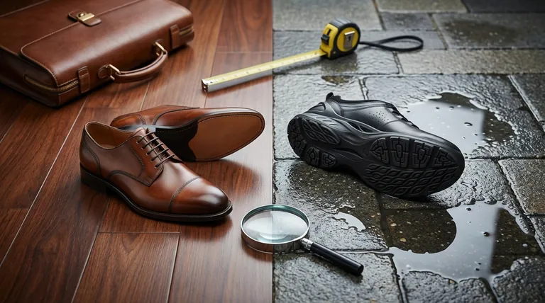 Que faut-il considérer lors du choix entre des semelles en cuir et en caoutchouc ? Un guide pour des chaussures durables