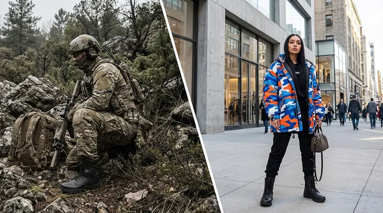 ¿Cuál es el papel actual del camuflaje? De la ocultación táctica a la declaración de moda