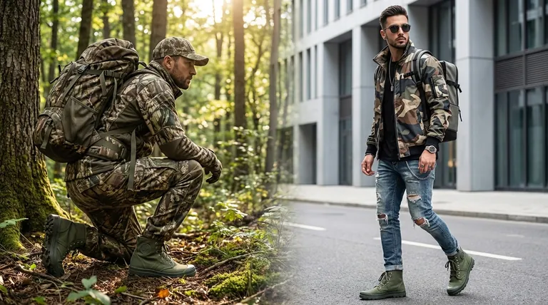 Quels sont les usages non militaires du tissu camouflage ? De l'équipement de chasse à la haute couture
