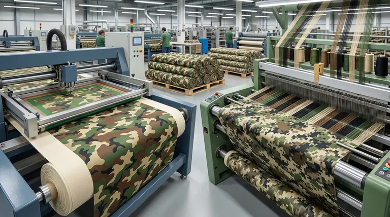 Comment fabrique-t-on le tissu de camouflage ? Un guide sur la science de l'impression, du tissage et de la conception.