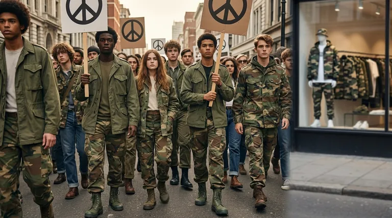 Quand le tissu camouflage est-il devenu populaire dans la mode ? De l'uniforme militaire à l'élément essentiel du style