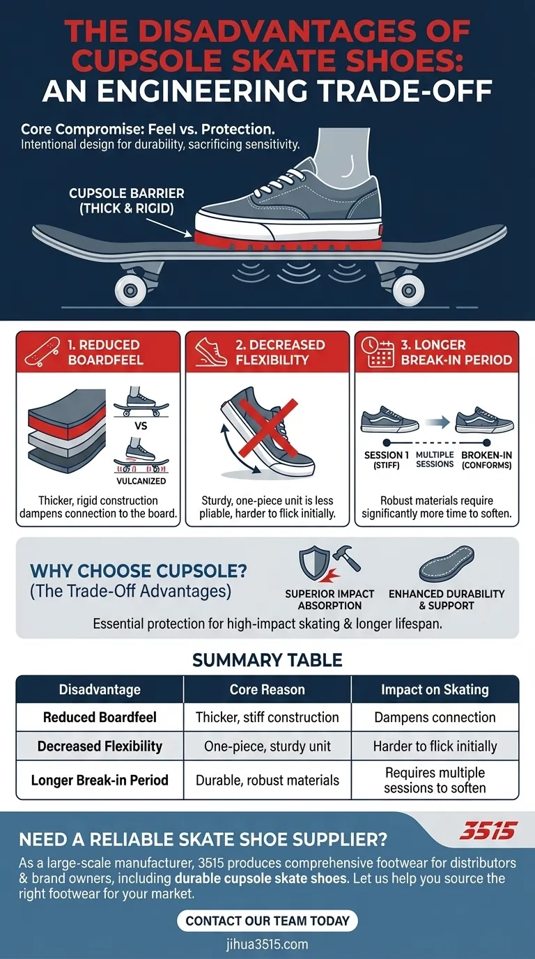 Quels sont les inconvénients des chaussures de skate à semelle cupsole ? Un guide des compromis Guide Visuel
