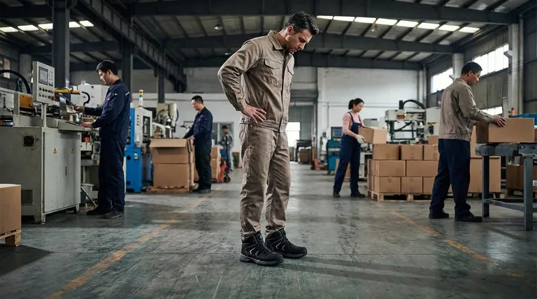 Quels types de problèmes de pieds sont associés aux mouvements répétitifs ou à la station debout prolongée ? Protégez vos fondations