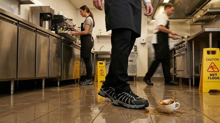 Quali occupazioni corrono il maggior rischio di incontrare superfici scivolose? Proteggi il tuo team dai pericoli di scivolamento e caduta