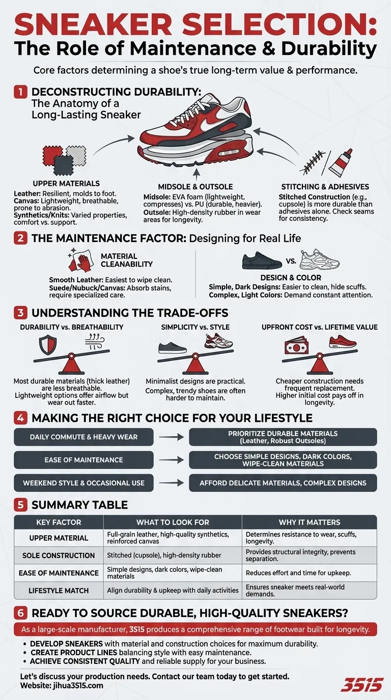 Quel rôle leentretien et ladurabilité jouent-ils dans la sélection des baskets ? Faites un investissement intelligent et à long terme Guide Visuel