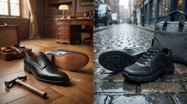 Quelles sont les principales différences entre les semelles de chaussures en cuir et en caoutchouc ? Choisissez la bonne semelle pour vos besoins