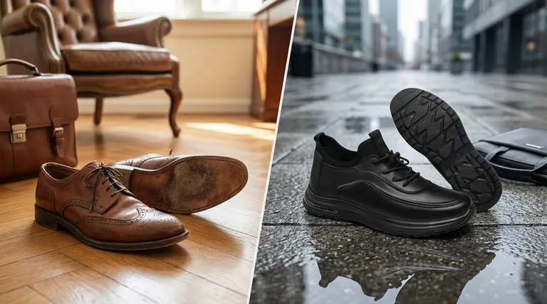 ¿Qué tipo de suela de zapato es más cómoda, la de cuero o la de goma? Encuentra tu ajuste perfecto