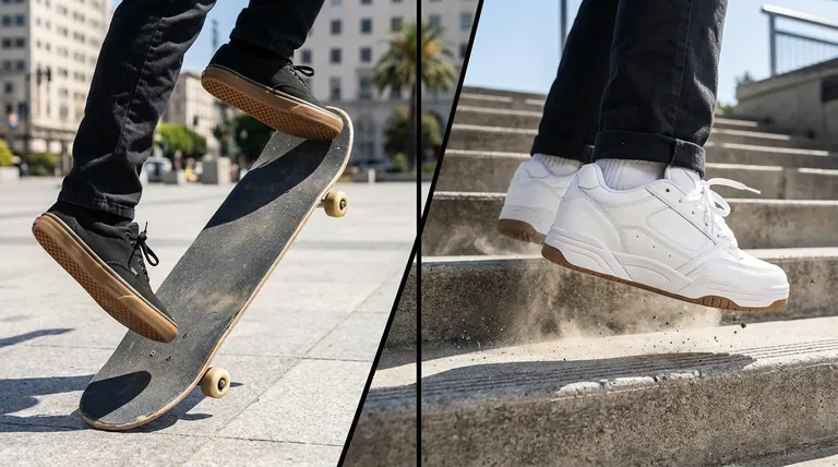 Quels sont les deux principaux types de semelles de chaussures de skate et leurs différences ? Choisissez la bonne semelle pour votre style