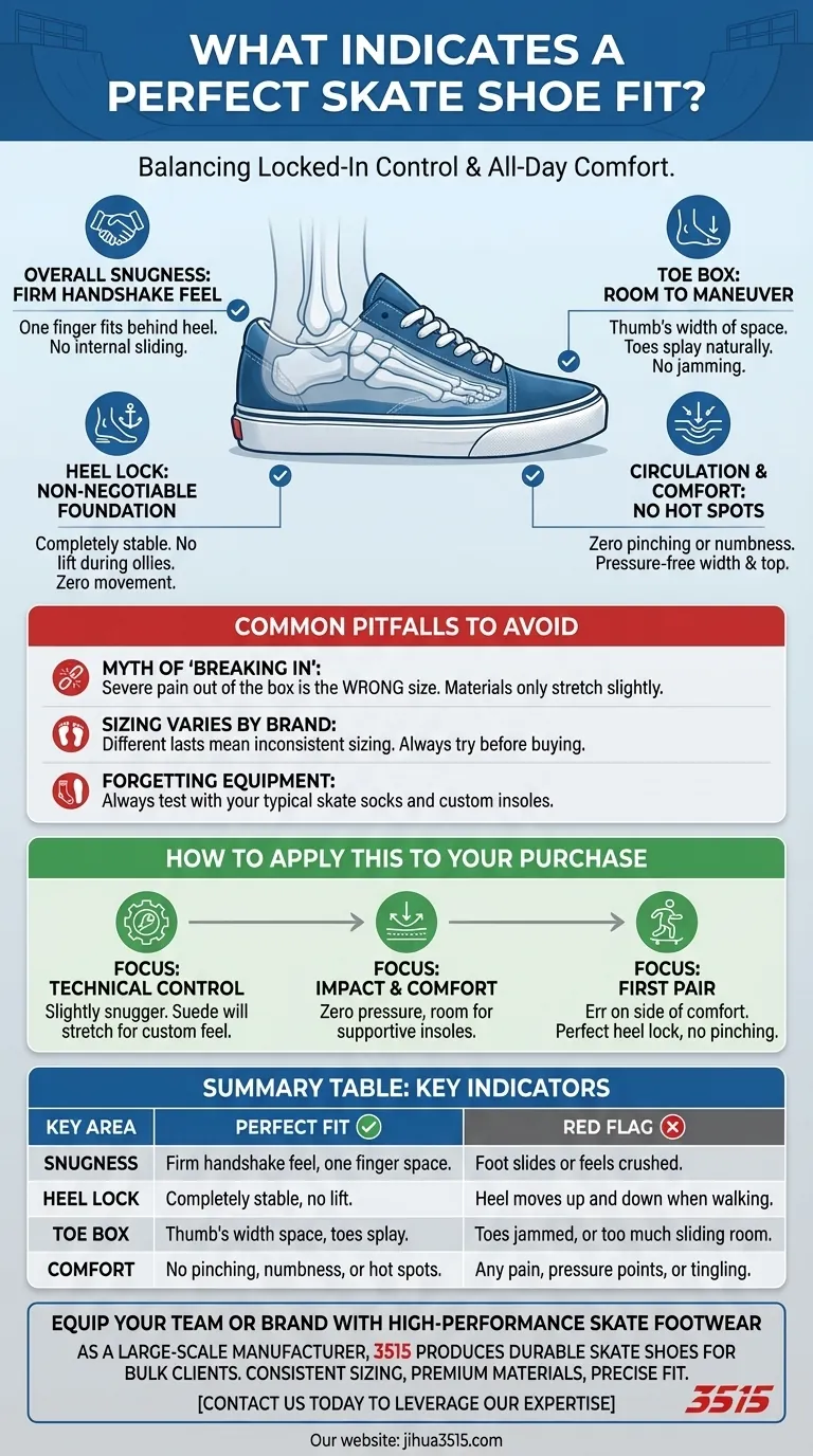 Qu'est-ce qui indique un ajustement parfait pour une chaussure de skate ? Libérez un contrôle total de la planche et un confort optimal Guide Visuel