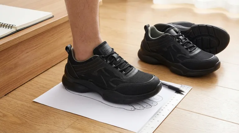 신발 앞부분이 충분히 넓은지 어떻게 알 수 있나요? 완벽한 핏을 위한 트레이싱 테스트 활용하기