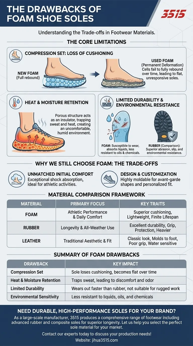 Quels sont les inconvénients des semelles de chaussures en mousse ? Durabilité, chaleur et durée de vie expliquées Guide Visuel