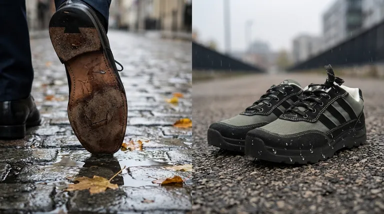 Каковы недостатки кожаной подошвы обуви? Ключевые ограничения в сцеплении и долговечности