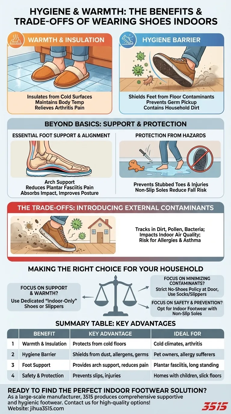 Quels avantages en matière d'hygiène et de chaleur les chaussures procurent-elles à l'intérieur ? Découvrez toute la gamme des avantages des chaussures d'intérieur Guide Visuel