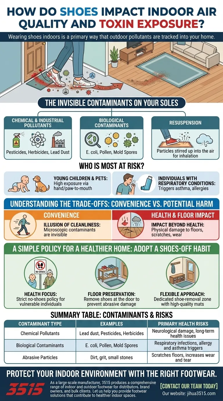 Wie beeinflussen Schuhe die Raumluftqualität? Entdecken Sie die versteckten Giftstoffe in Ihrem Zuhause Visuelle Anleitung