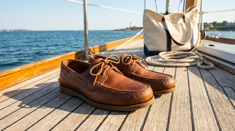 보트 슈즈는 일반적으로 무엇으로 만들어지며, 어디에 신을 수 있을까요? 스타일 & 기능 가이드