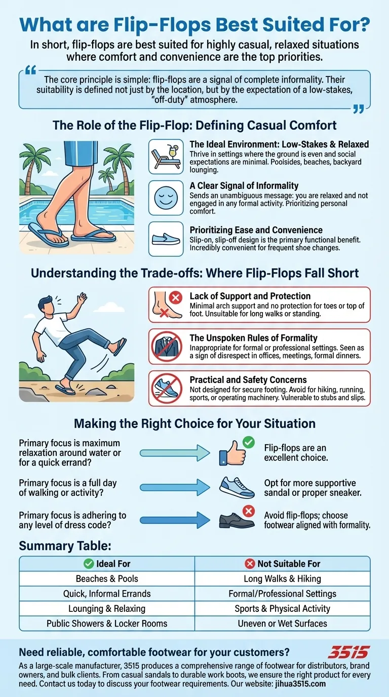 Wofür eignen sich Flip-Flops am besten? Der ultimative Leitfaden für Freizeitschuhe Visuelle Anleitung