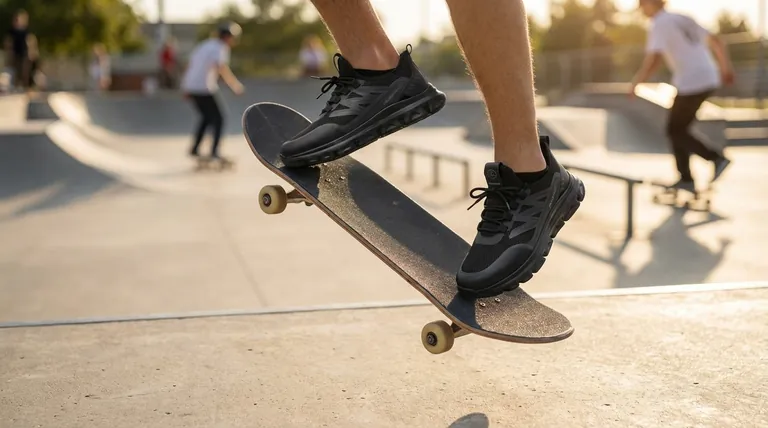 Qu'est-ce qui distingue les chaussures de skate basses ? Mobilité inégalée de la cheville pour les figures techniques