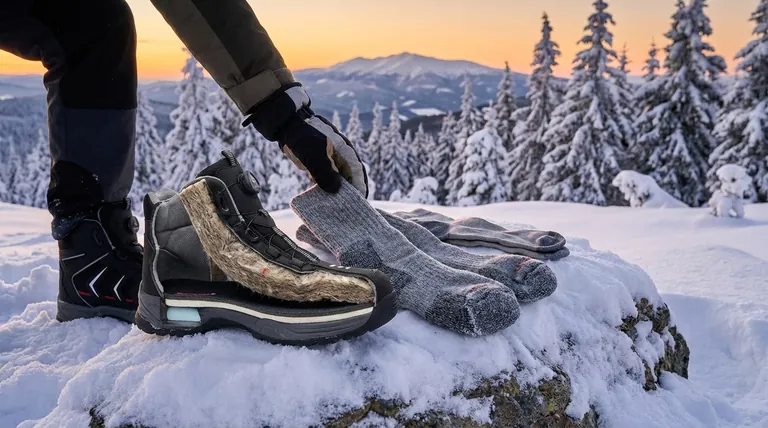 Qu'est-ce que l'isolation dans les bottes d'hiver ? Adaptez la chaleur à chaque randonnée avec le bon système.