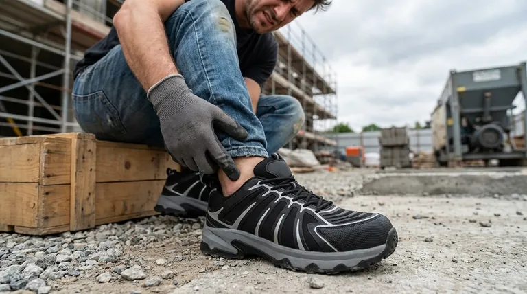 为什么我穿安全鞋时脚会痛?解决脚趾疼痛、水泡和疲劳