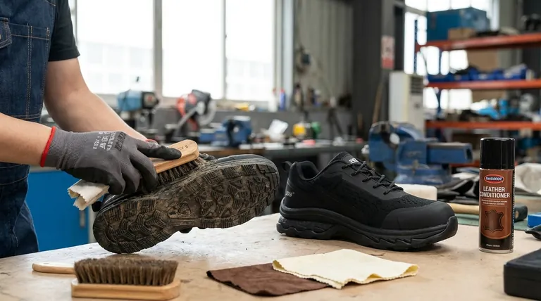 لماذا من المهم العناية بأحذية العمل والسلامة؟ تعزيز الحماية وزيادة القيمة