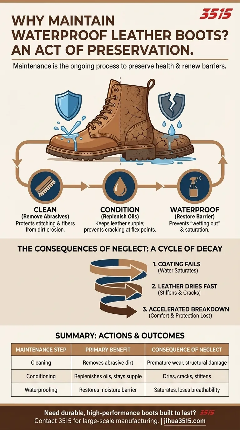 Pourquoi est-il important d'entretenir ses bottes en cuir imperméables ? Prolongez leur durée de vie et leurs performances Guide Visuel