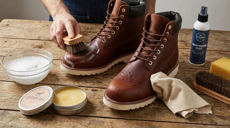 Quelles sont les principales étapes pour entretenir des bottes en cuir imperméables ? Un guide en 3 étapes pour une protection durable