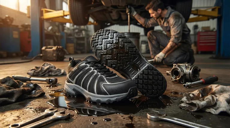 ¿Para qué están diseñados los zapatos y botas resistentes al aceite? Proteja su calzado contra daños por aceite