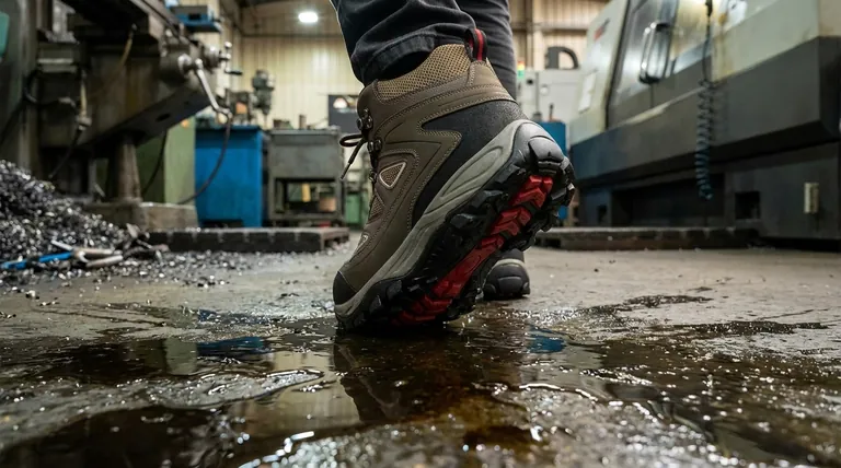 Les bottes résistantes à l'huile peuvent-elles également être antidérapantes ? Comprendre la différence cruciale pour votre sécurité