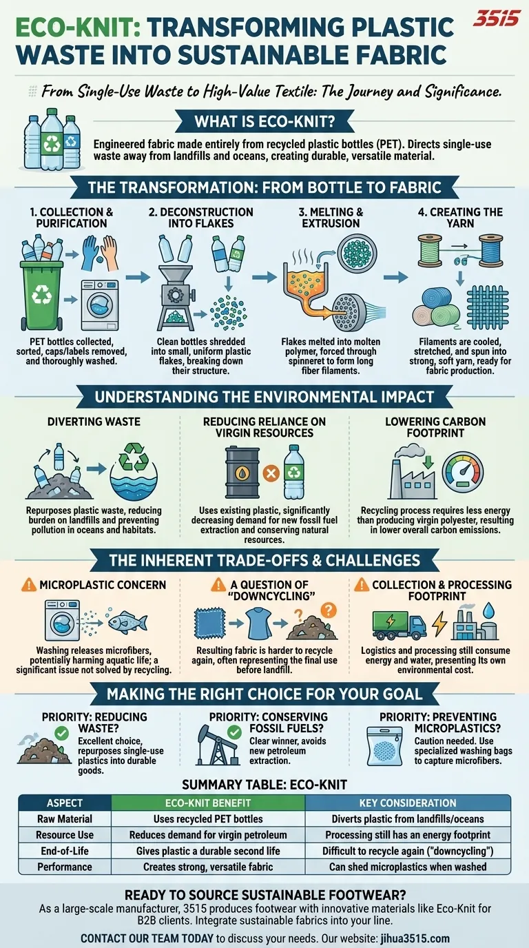 Qu'est-ce que l'Eco-Knit et pourquoi est-il important sur le plan environnemental ? Une solution textile durable Guide Visuel
