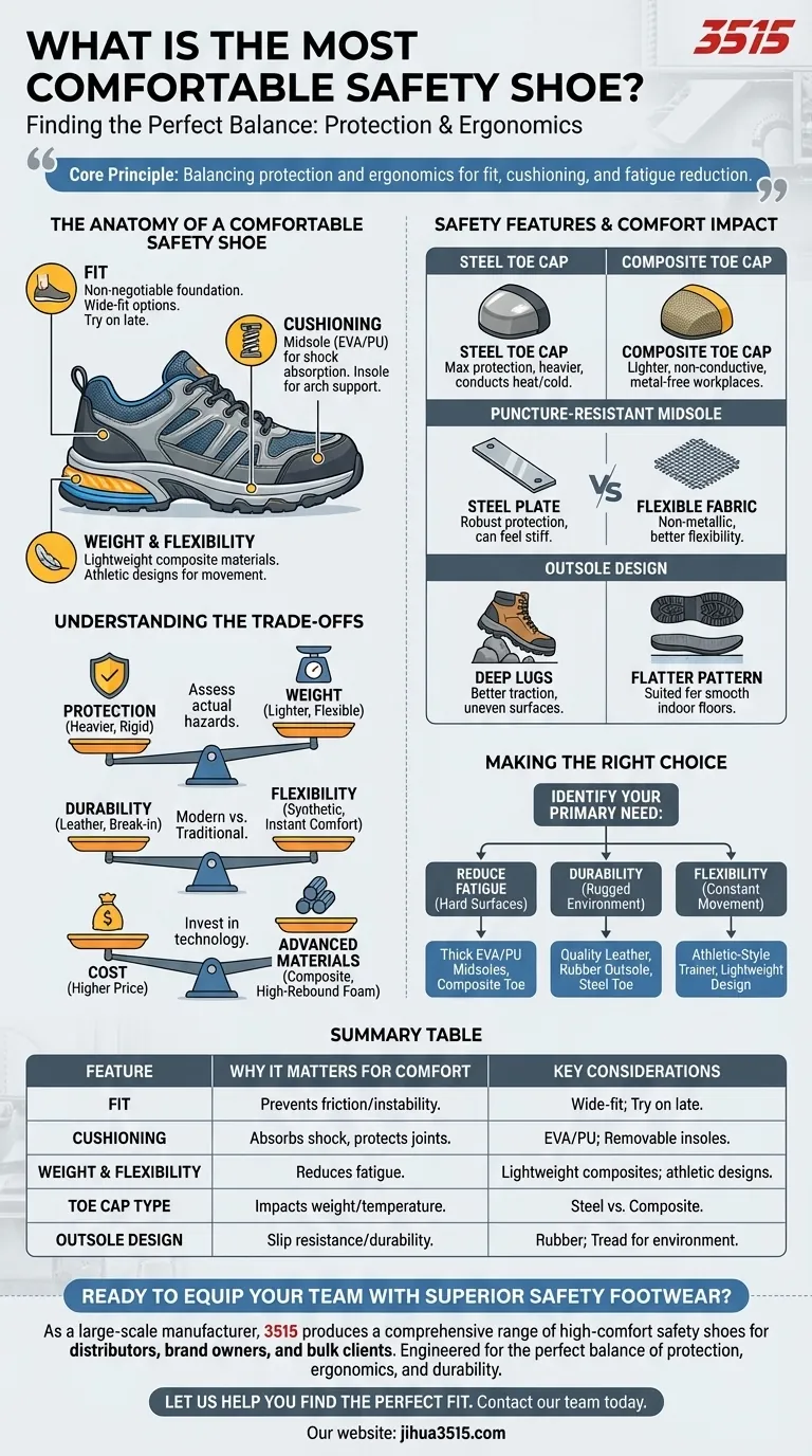 最も快適な安全靴とは？一日中快適に過ごせる完璧なフィット感を見つけましょう ビジュアルガイド